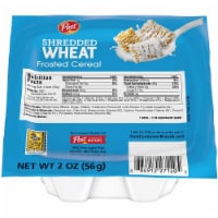 Post Shredded Wheat Frosted Cereal, 2 Ounce -- 48 per case.