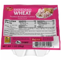 Post Shredded Wheat Frosted Strawberry Cereal, 1 Ounce -- 96 per case.