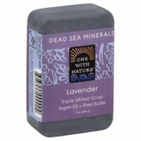One With Nature Lavender Triple Milled Soap, 7 Oz