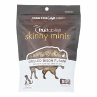 Fruitables - Dog Treats Soft Bison - Case of 12 - 5.0 OZ