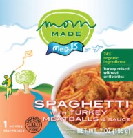 Mom Made Spaghetti with Turkey Meatballs & Sauce Meal Case Perspective: Main