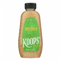Koop's Mustard Horseradish - Case of 12 - 12 oz.