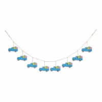 Glitzhome 6ft Easter Metal Truck Garland