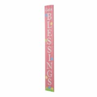 Glitzhome 60 H Easter Wooden Blessings Porch Sign