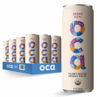OCA Berry Acai Plant-Based Energy Drink Perspective: Main