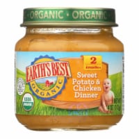 Earth's Best - Sweet Potato & Chicken Dinner - Case of 10-4 OZ