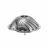 Allrecipes Collapsible Stainless Steel Steamer Perspective: Main