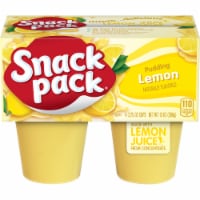 Snack Pack® Lemon Flavored Pudding Cups Case Sale Perspective: Main