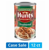 Hunt's®  Traditional Pasta Sauce Case Lot Sale Perspective: Main
