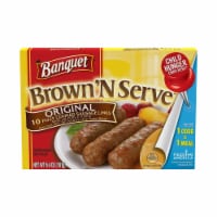 Banquet Brown and Serve Lite Original Breakfast Sausage Link, 6.4 Ounce -- 12 per case.