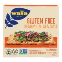 Wasa Rosemary & Sea Salt Wholesome Oven-Baked Non-GMO Flatbread Thins, 6.7  oz - Kroger