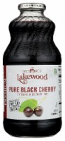 Lakewood Organic Pure Black Cherry Fresh Pressed Juice Perspective: Main