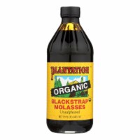 Plantation Organic Blackstrap Molasses Syrup - Case of 12 - 15 oz.