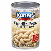 Kuner's Cannellini Beans White Kidney Beans 15.5oz (Pack of 12)