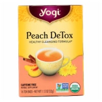 Yogi Detox - Peach - Case of 6 - 16 Bags