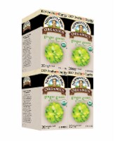 Newman's Own Organic Ginger Green Tea with 20 Tea Bags Per Box (Pack of 4)