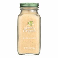 Simply Organic Garlic Powder - Case of 6 - 3.64 oz.