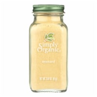 Simply Organic Mustard Seed - Organic - Ground - Yellow - 3.07 oz