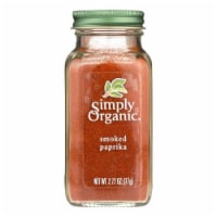 Simply Organic Smoked Paprika - Case of 6 - 2.72 oz.