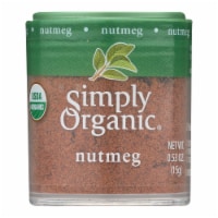 Simply Organic Nutmeg Organic Ground Perspective: Main