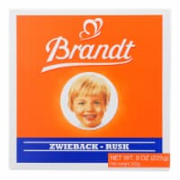 Brandt Zwieback - Case of 10 - 8 oz