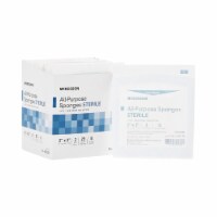 McKesson 4-Ply Non-woven Gauze Sponge Sterile 2 x 2 25 Pack(s), 2 per Pack