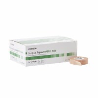McKesson Beige Paper Medical Tape .5  x 10 Yd 1 Box, 24 Rolls/Box 16-47305T