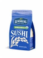 Lundberg Family Farms Organic Sushi White Rice - Case of 6 - 2 lb.
