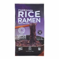 Lotus Foods Ramen - Organic - Forbidden Rice - with Miso Soup - 2.8 oz - case of 10