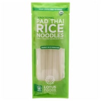 Lotus Food Traditional Pad Thai Rice Noodles, 8oz (Pack of 8)