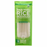 Lotus Food Traditional Pad Thai Rice Noodles, 8oz (Pack of 8)