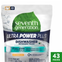 Seventh Generation™ Ultra Power Plus Fresh Citrus Dishwasher Detergent Packs Perspective: Main