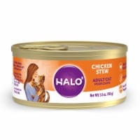 HALO Grain Free Natural Chicken Stew Wet Cat Food