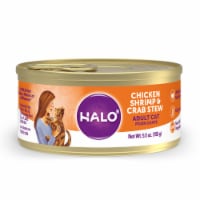 Halo Grain Free Natural Chicken Shrimp & Crab Stew Wet Cat Food