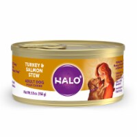 HALO Natural Turkey & Salmon Stew Wet Dog Food