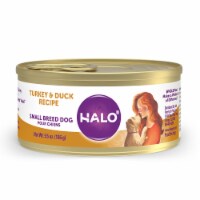Halo Grain Free Natural Small Breed Turkey & Duck Recipe Wet Dog Food