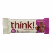 Think Products Thin Bar - Chocolate Fudge 2.1 oz - Pack of 10
