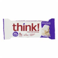 Think Products Thin Bar - White Chocolate 2.1 oz - Pack of 10