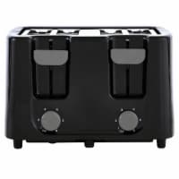 Continental 4-Slice Cool Touch Toaster Black