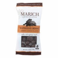 Marich Dark Chocolate Espresso Beans - Case Of 12 - 1.76 Oz