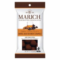 Marich Caramel Barrel Aged Bourbon Dark Chocolate - Case Of 12 - 2.1 Oz