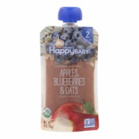 Happy Baby Apple Blueberries and Oats Organic Baby Food