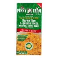 Funny Farm Goat Cheddar Cheese Brown Rice & Quinoa Shells