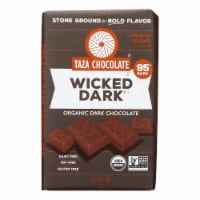 Taza Chocolate Stone Ground Organic Wicked Dark Chocolate Bar