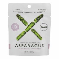 Poshi - Freshly Marinated Asparagus Snack - Rosemary & Oregano - Case of 10 - 1.34 OZ