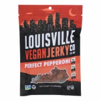 Louisville Vegan Jerky - Jerky Vegan Pepperoni - Case of 10 - 3 OZ