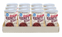 Kroger® Dark Red Kidney Beans Case Perspective: Main