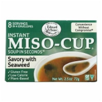 Edward and Sons Seaweed Miso - Cup - Case of 12 - 2.5 oz.