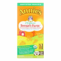 Annie's Homegrown Bernie's Farm Macaroni and Cheese Shapes - Case of 12 - 6 oz.