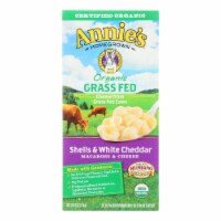 Annie's™ Macaroni and Cheese Grass Fed - Shells and White Cheddar - 6 oz - case of 12